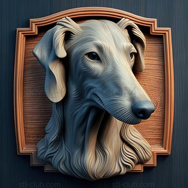 3D model st Silky Windhound dog (STL)